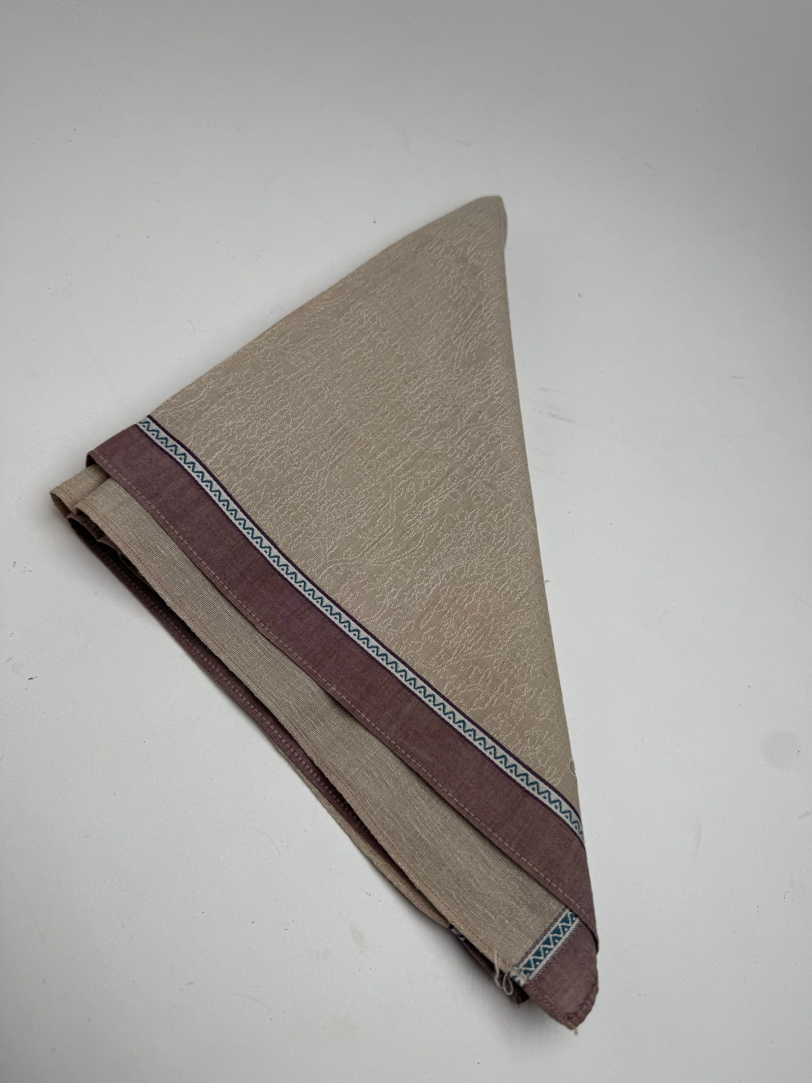 Celine Vintage Scarf Beige brown Size ONE SIZE - 10 Thumbnail