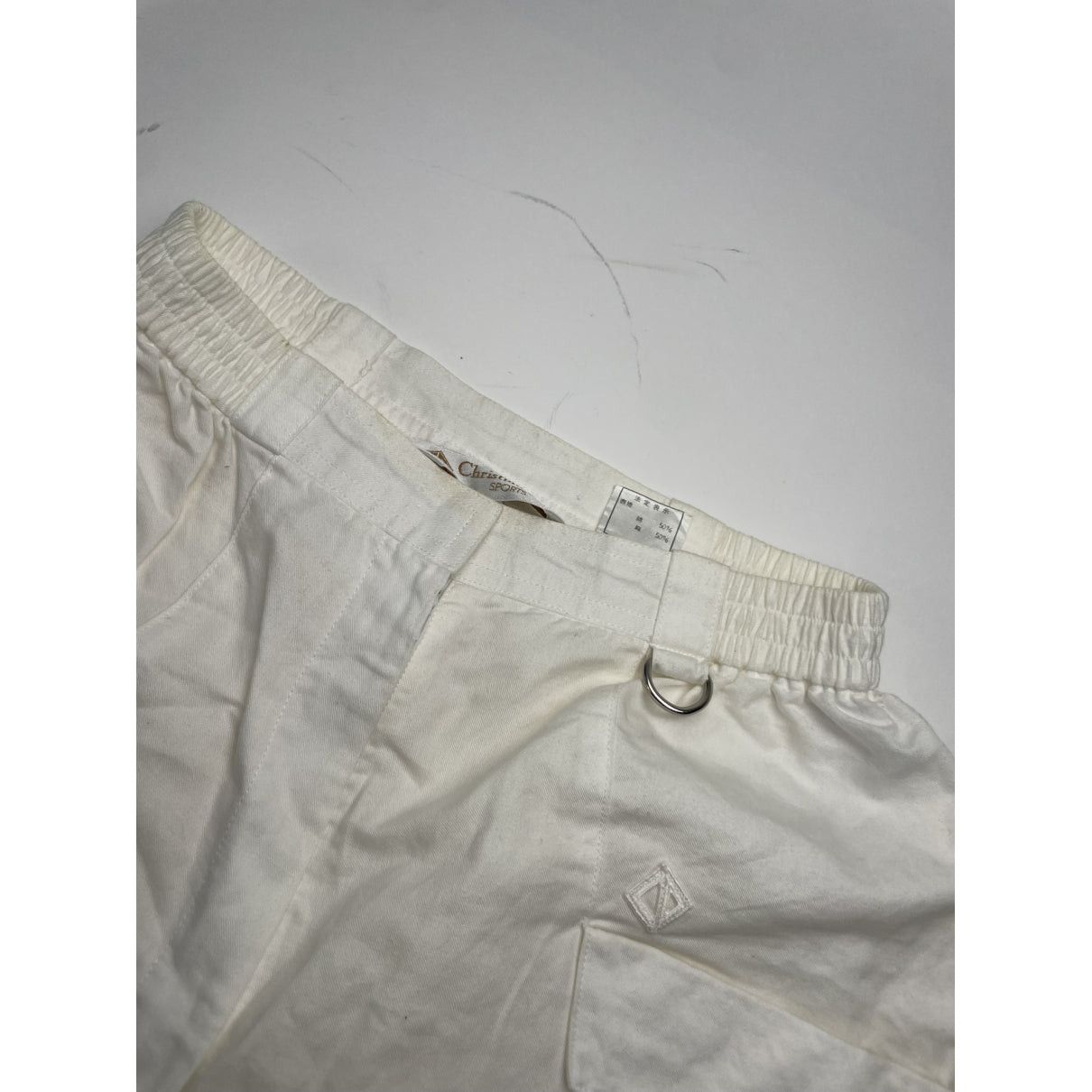 Dior White Linen Short Size 30" / US 8 / IT 44 - 2 Thumbnail