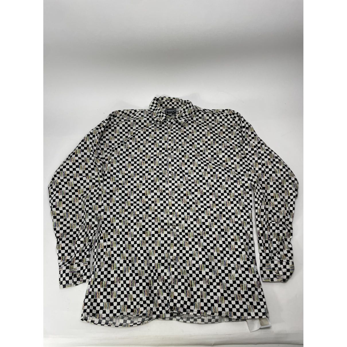 Versace Jeans Couture Black Cotton Shirt Size M / US 6-8 / IT 42-44 - 2 Thumbnail