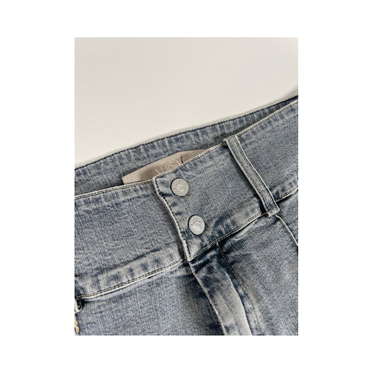 Versace Multicolour Cotton - Elasthane Jean Size 42" / US 20 - 4 Thumbnail