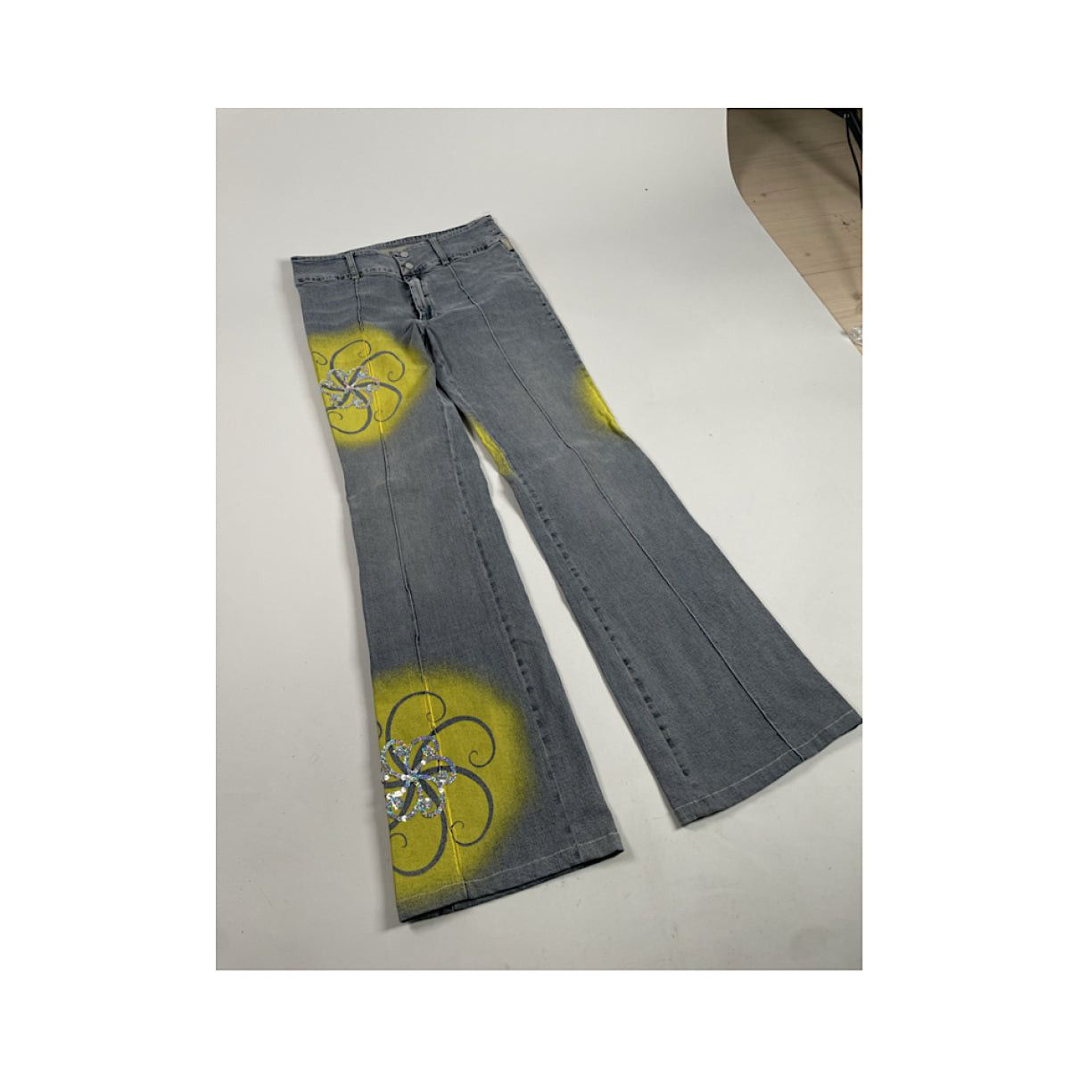 Versace Multicolour Cotton - Elasthane Jean Size 42" / US 20 - 2 Thumbnail