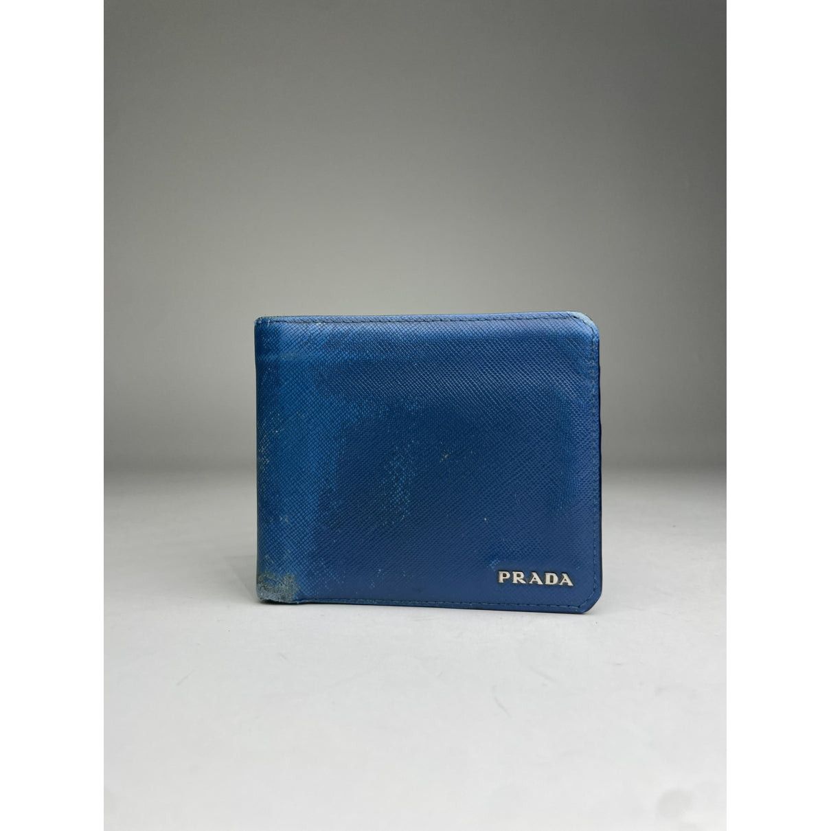 Prada Blue Leather Purse Size ONE SIZE - 2 Thumbnail