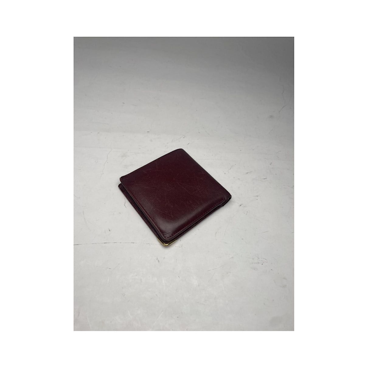 Cartier Burgundy Leather Purse Size ONE SIZE - 2 Thumbnail