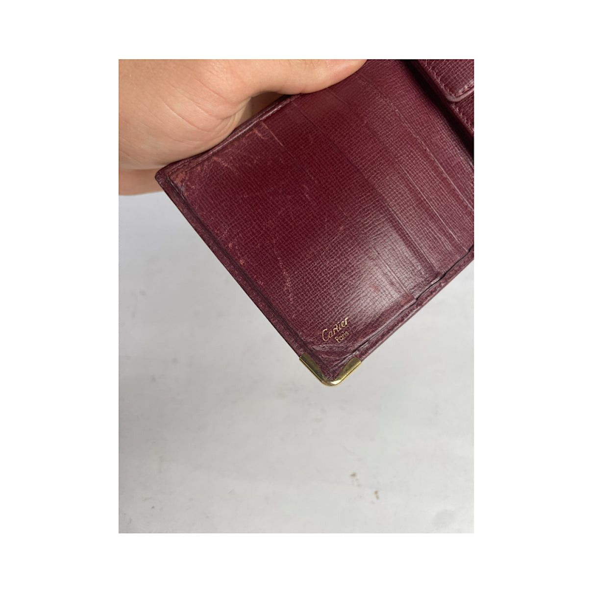 Cartier Burgundy Leather Purse Size ONE SIZE - 5 Thumbnail