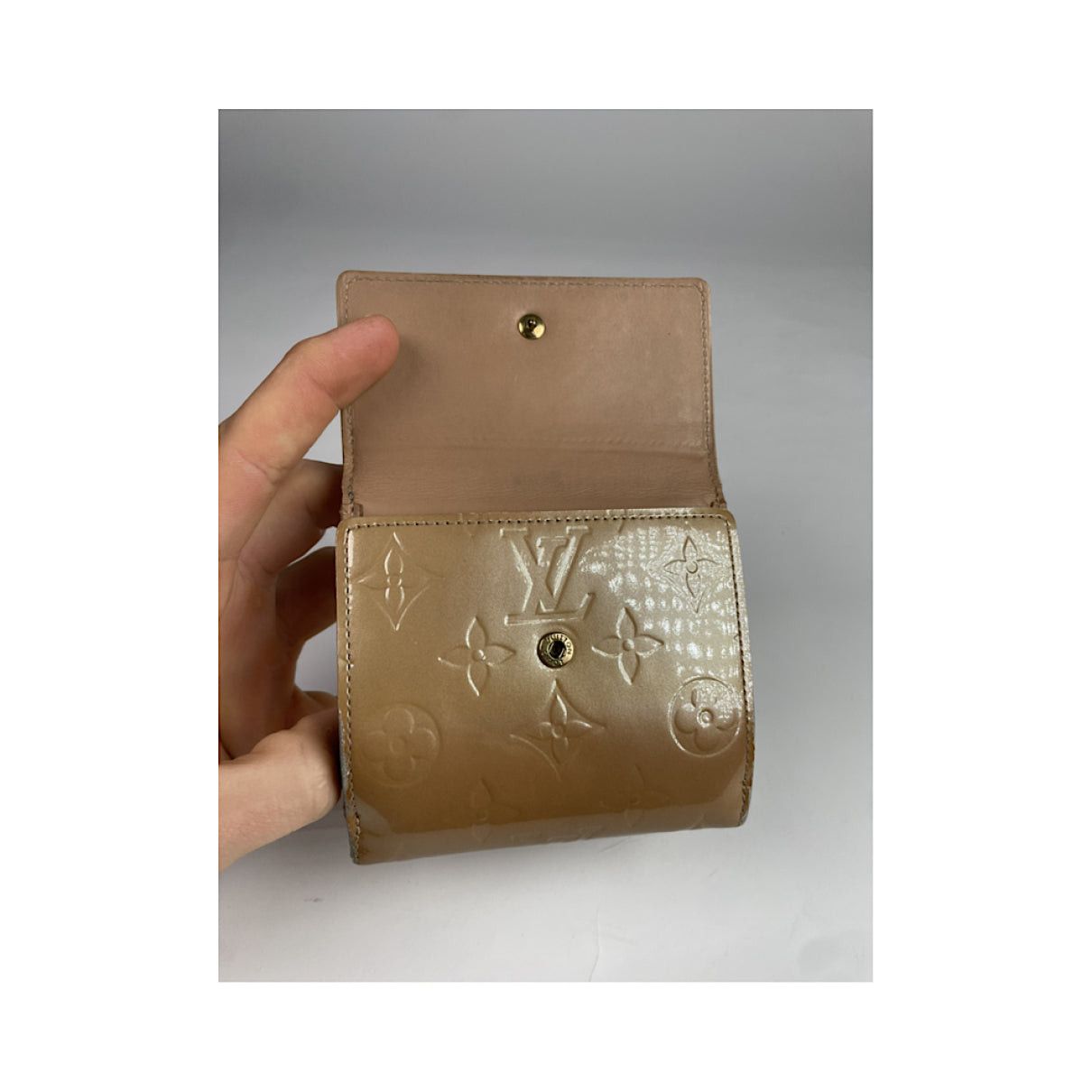 Louis Vuitton Metis Brown Patent Leather Wallet Size ONE SIZE - 4 Thumbnail
