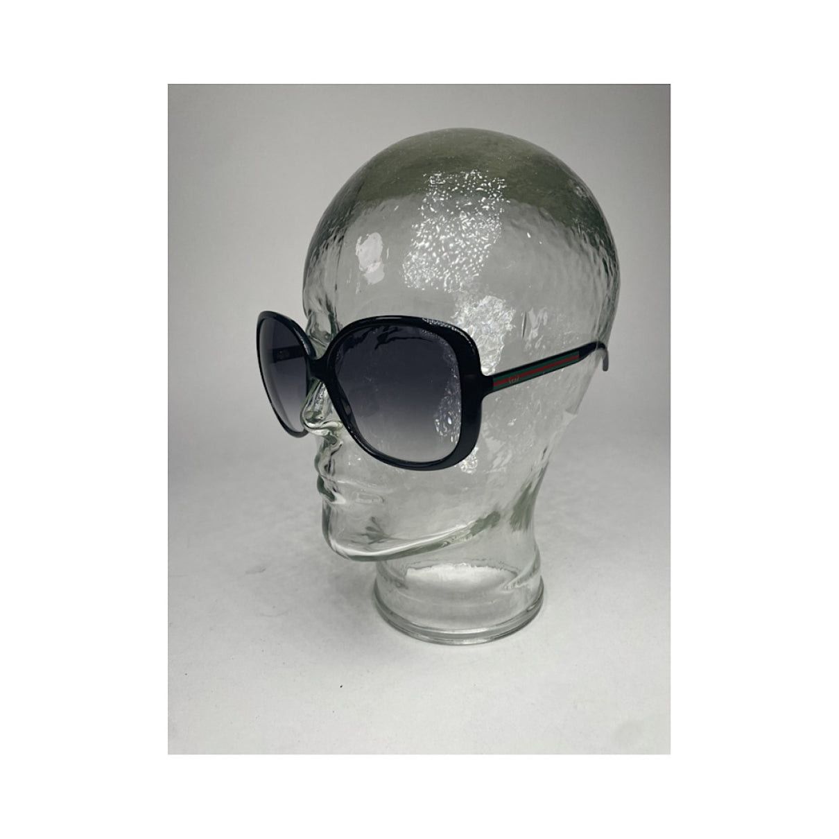 Gucci Black Plastic Sunglasses Size ONE SIZE - 2 Thumbnail