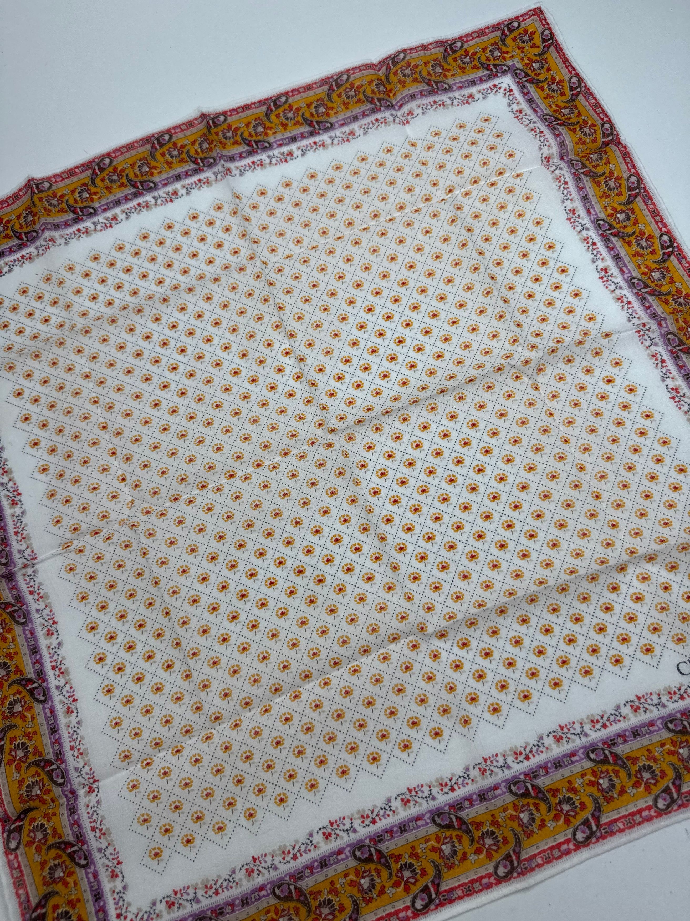 Dior Vintage Polka Dots scarf Size ONE SIZE - 7 Thumbnail