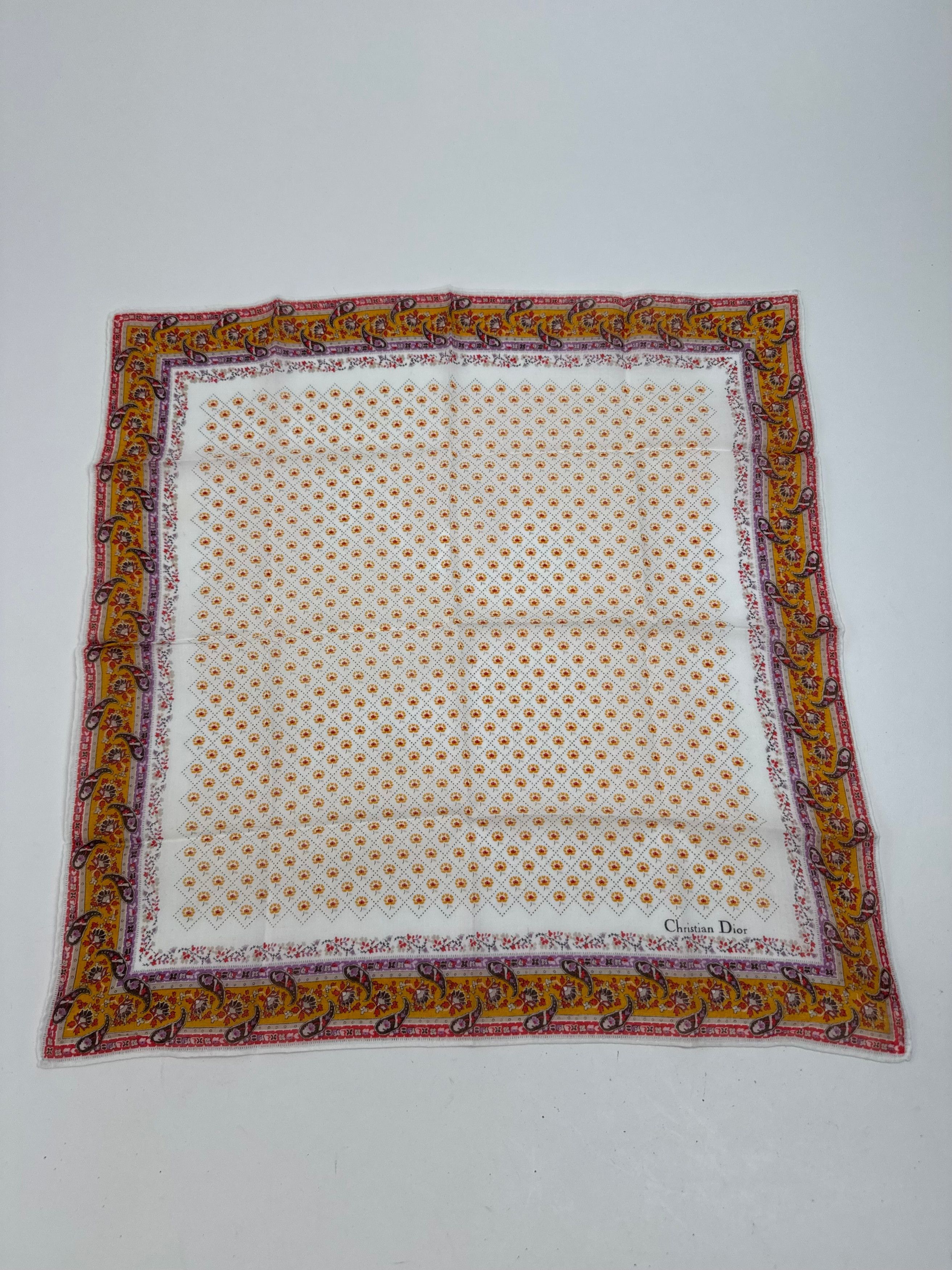 Dior Vintage Polka Dots scarf Size ONE SIZE - 8 Thumbnail