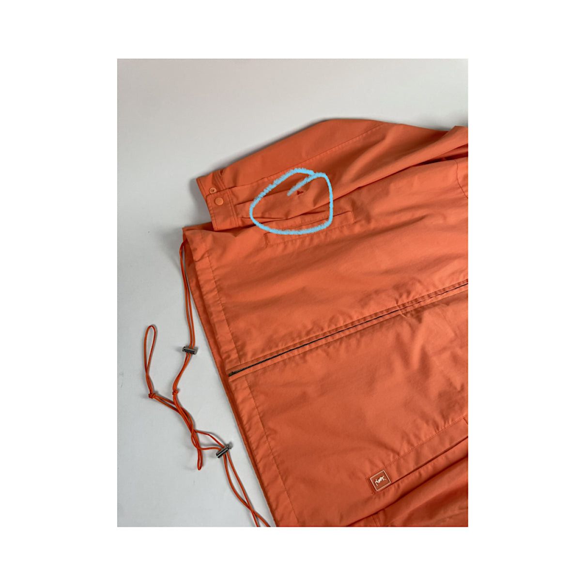 Yves Saint Laurent Orange Polyester Jacket Size M / US 6-8 / IT 42-44 - 5 Thumbnail