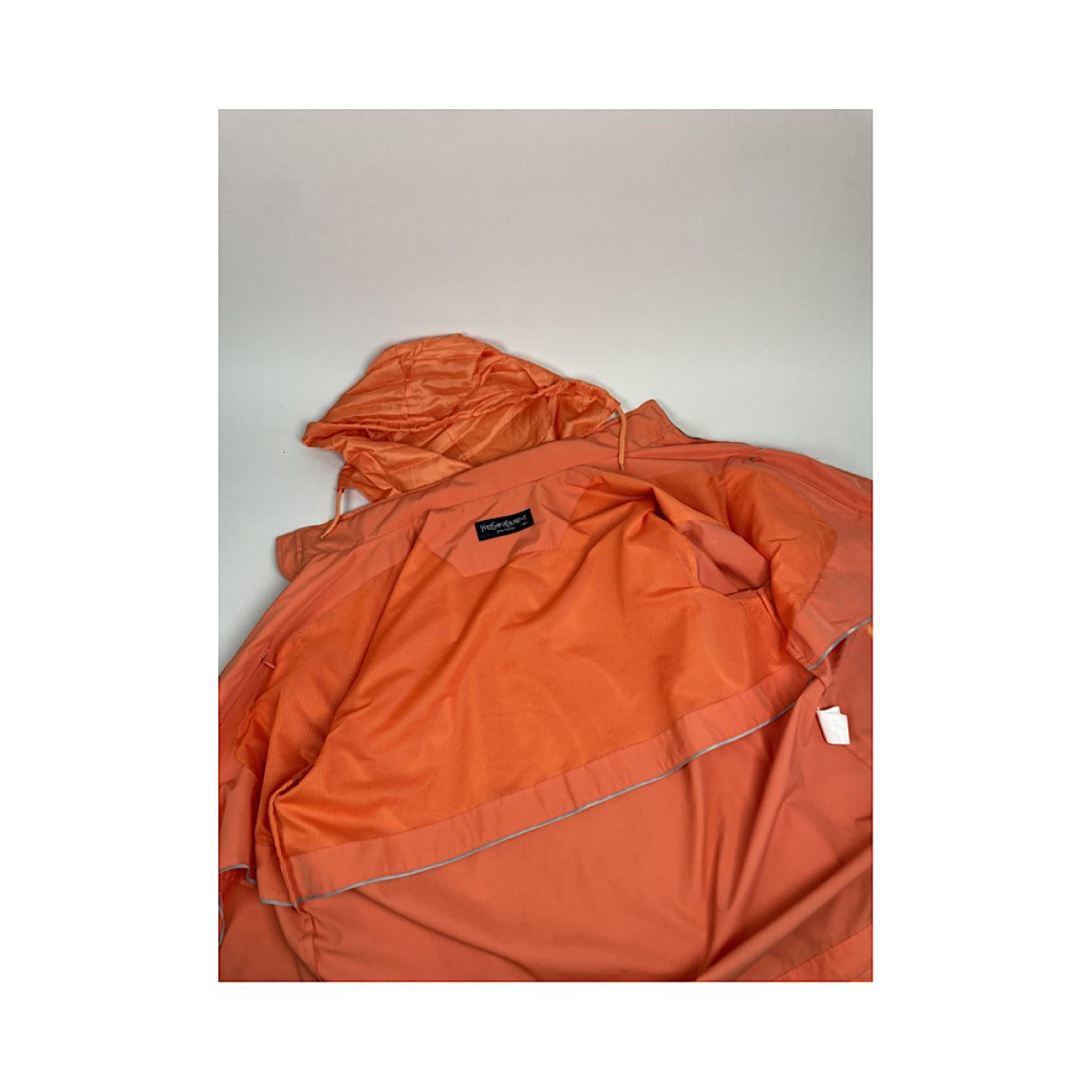Yves Saint Laurent Orange Polyester Jacket Size M / US 6-8 / IT 42-44 - 2 Thumbnail