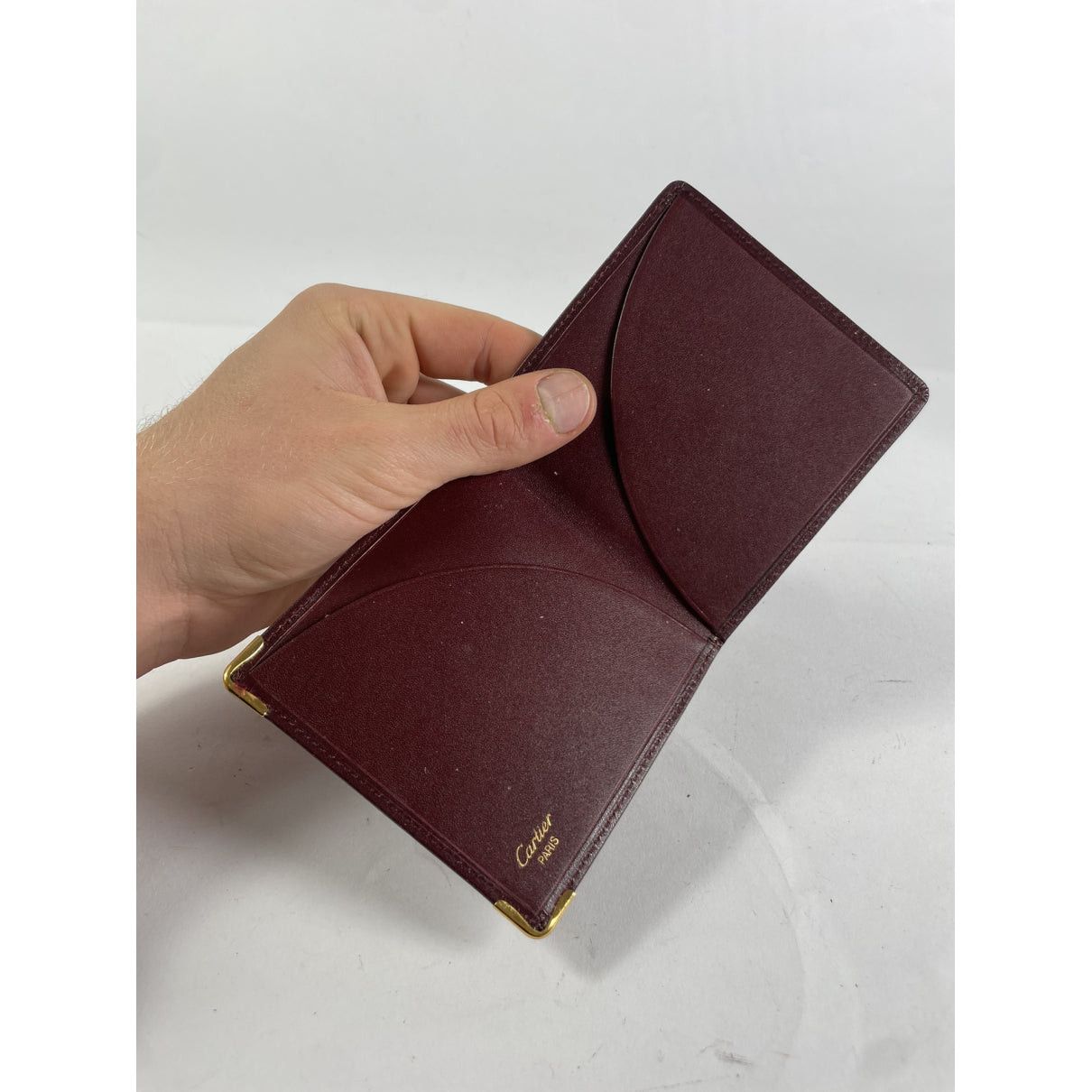 Cartier Burgundy Patent Leather Purse Size ONE SIZE - 4 Thumbnail
