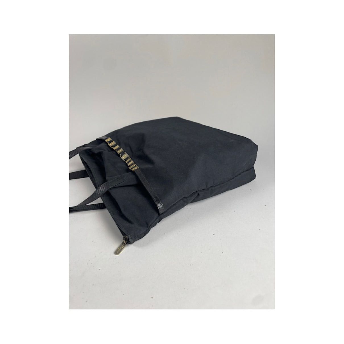 Salvatore Ferragamo Wanda Black Polyester Handbag Size ONE SIZE - 2 Thumbnail