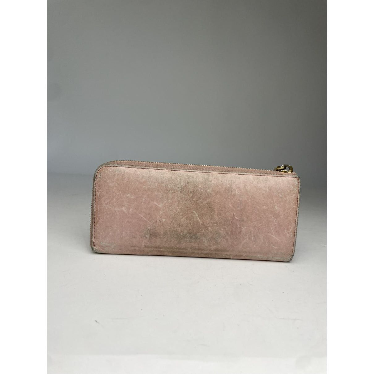Miu Miu Beige Leather Wallet Size ONE SIZE - 2 Thumbnail
