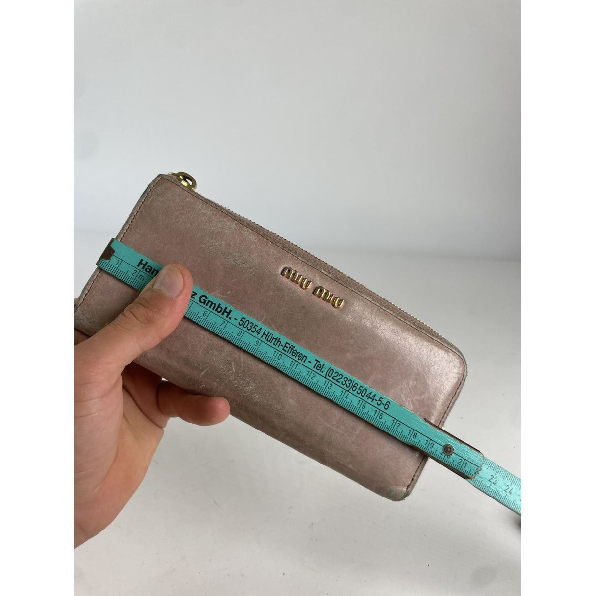 Miu Miu Beige Leather Wallet Size ONE SIZE - 5 Thumbnail