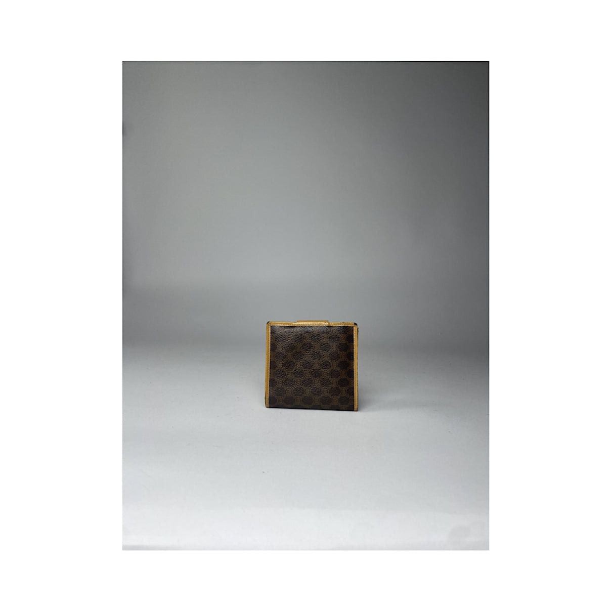 Celine Triomphe Brown Leather Wallet Size ONE SIZE - 2 Thumbnail