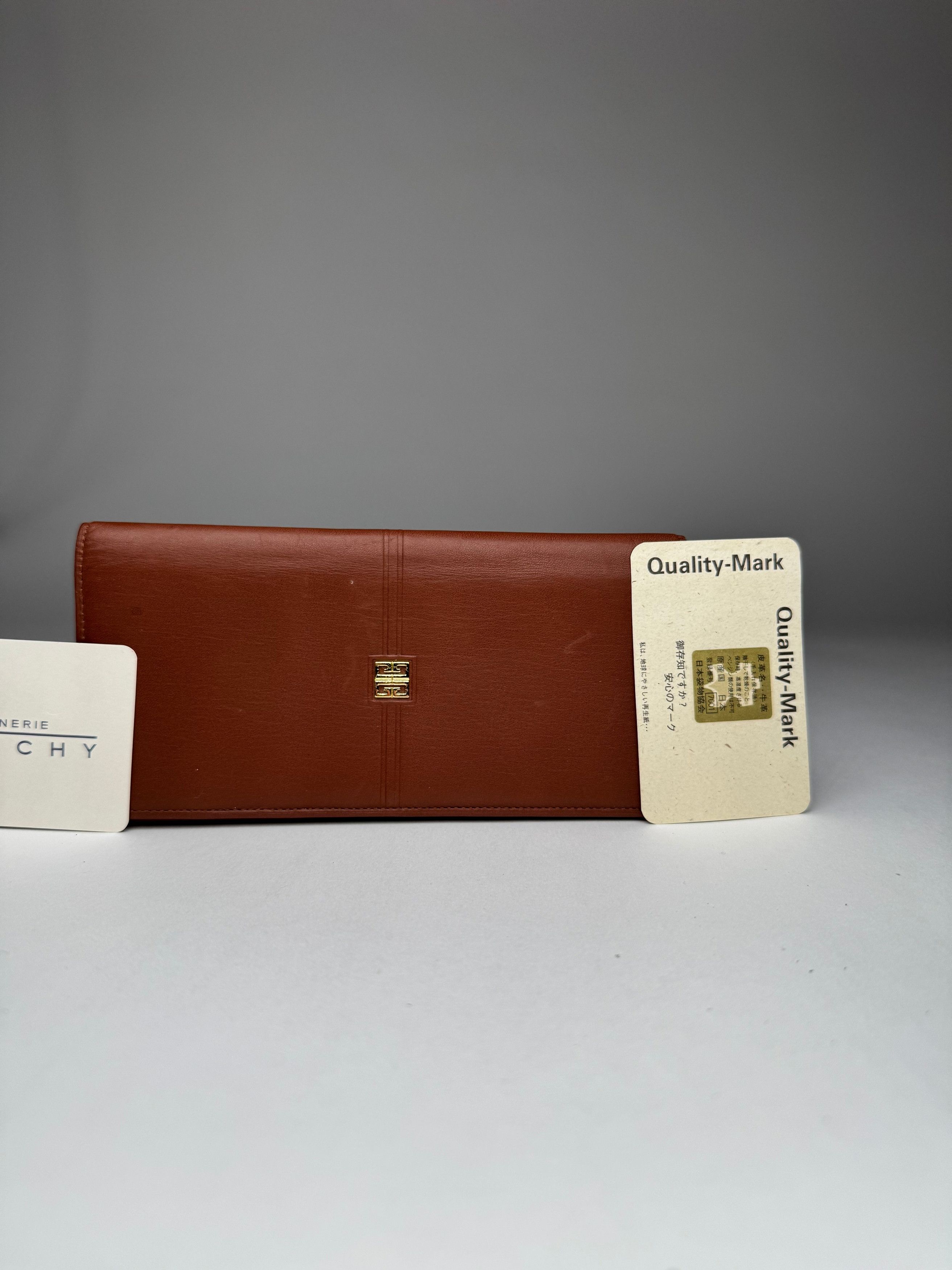 Givenchy Vintage Leather card holder / ID Holder Brown Size ONE SIZE - 10 Thumbnail