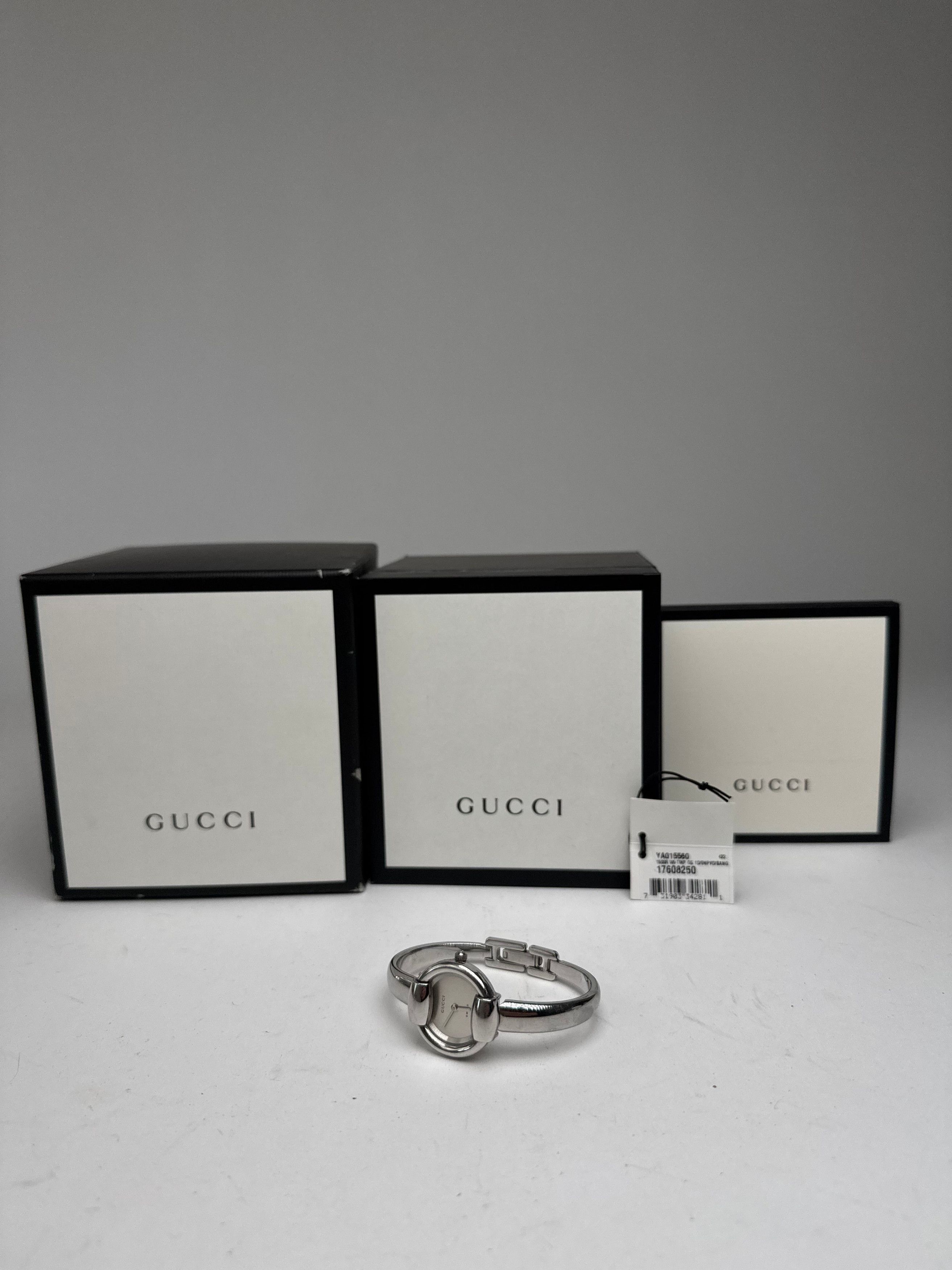 Gucci Vintage Horsebit Steel Watch Size ONE SIZE - 8 Thumbnail