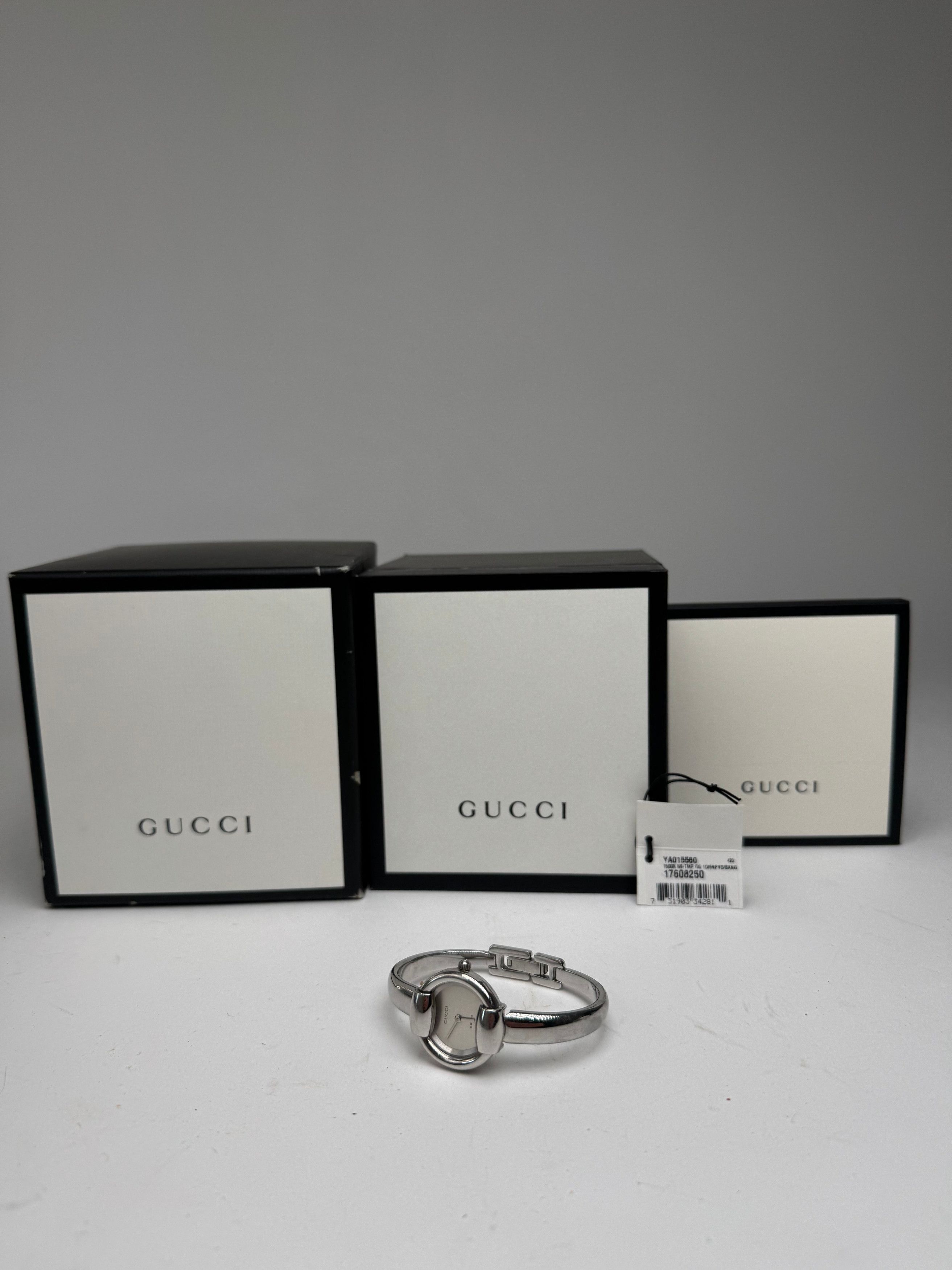 Gucci Vintage Horsebit Steel Watch Size ONE SIZE - 13 Thumbnail