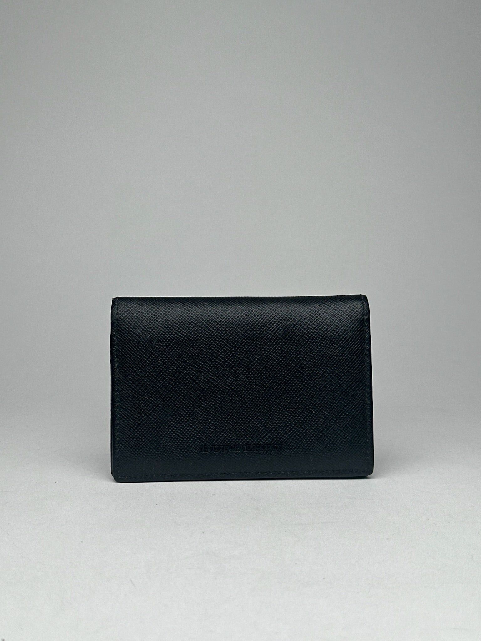 Vintage Leather Card Holder black