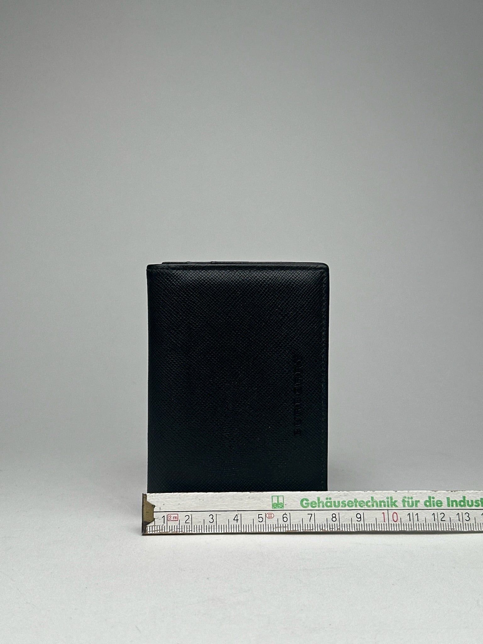 Vintage Leather Card Holder black