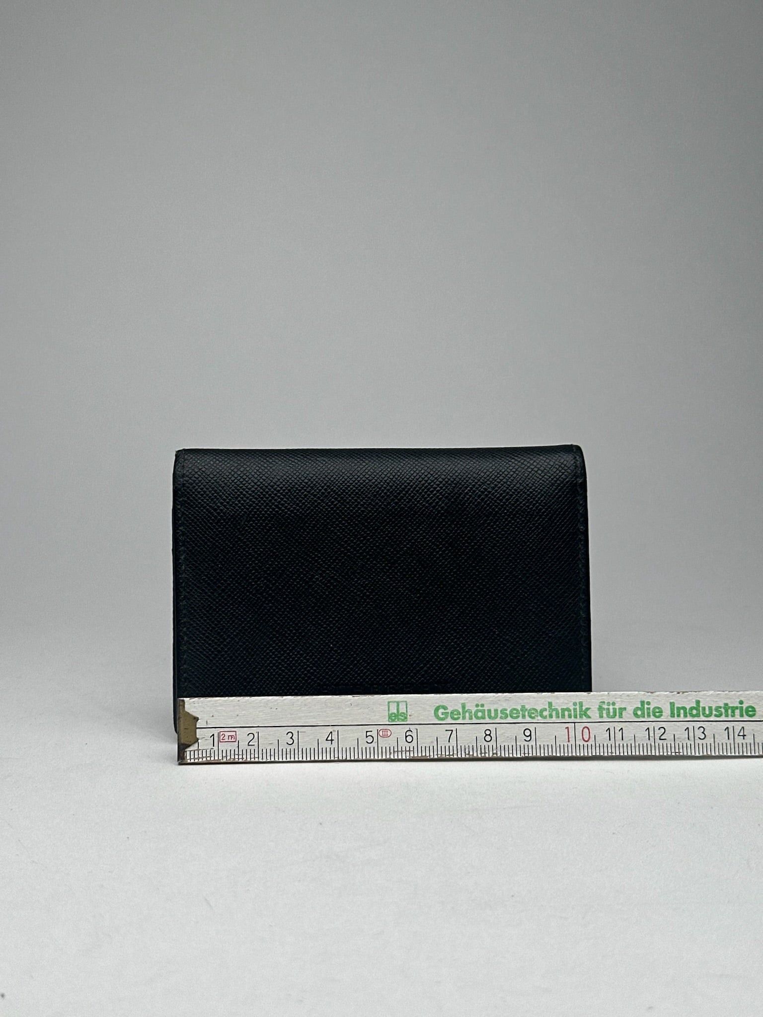Vintage Leather Card Holder black