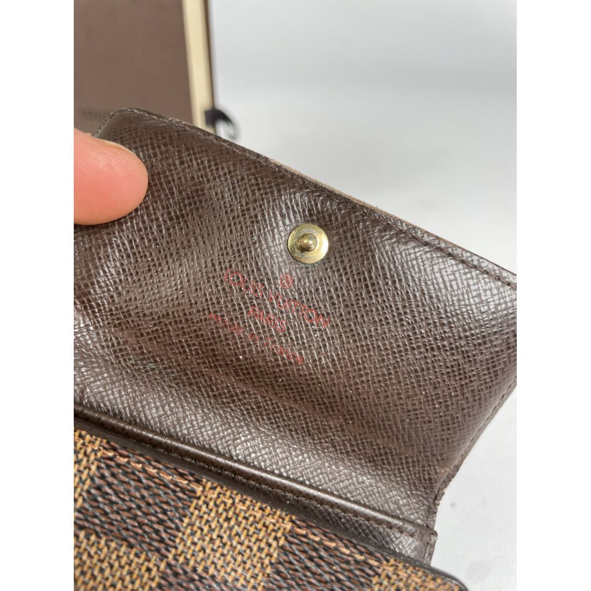 Louis Vuitton Dauphine Brown Leather Purse Size ONE SIZE - 4 Thumbnail