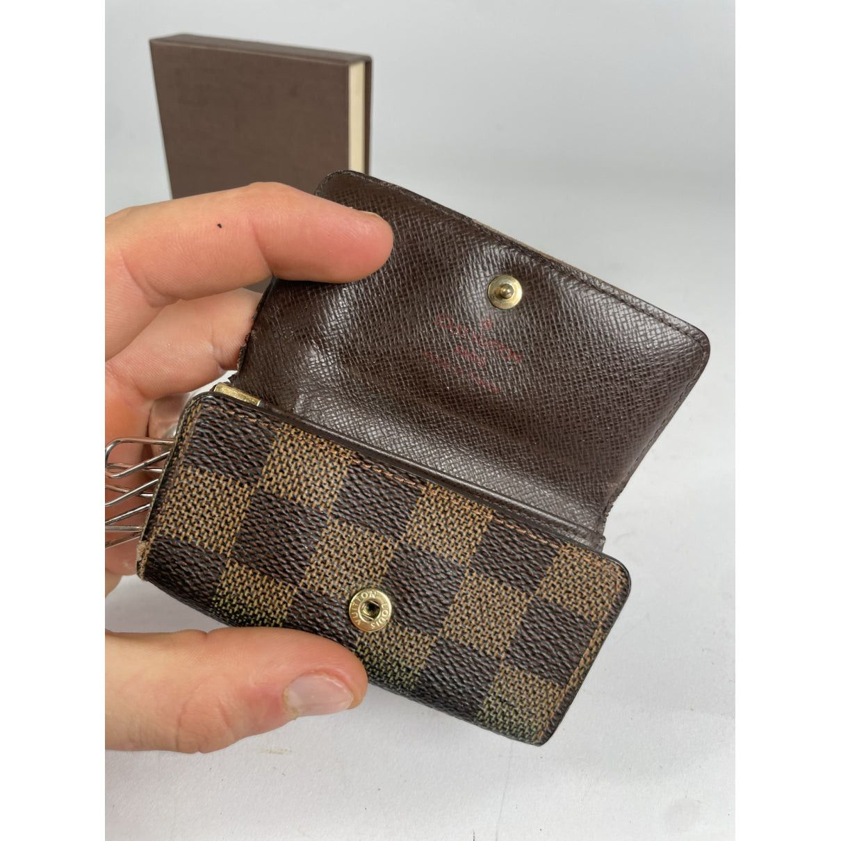 Louis Vuitton Dauphine Brown Leather Purse Size ONE SIZE - 3 Thumbnail