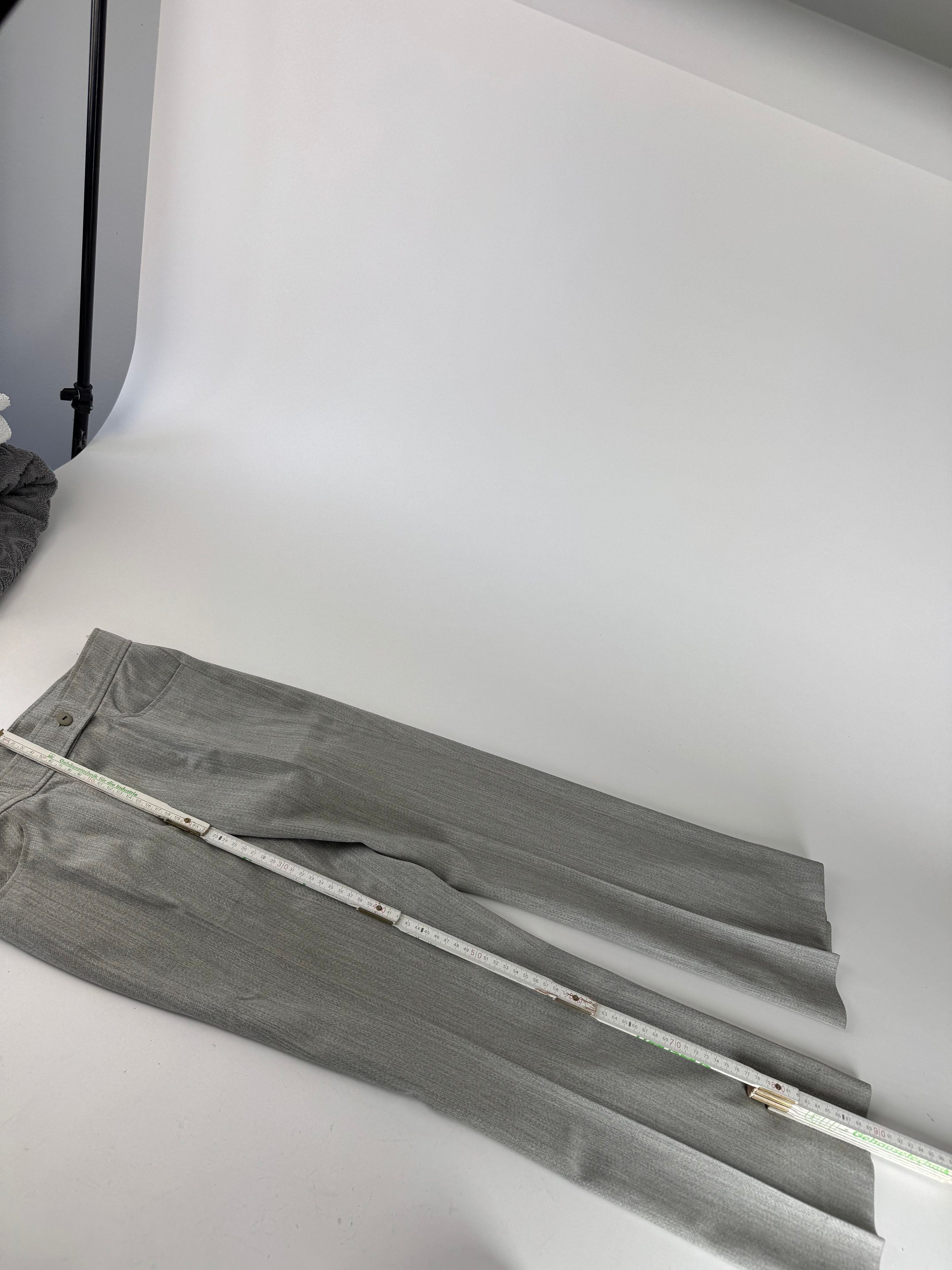 Other Vintage Courreges wide Silver Pants Size 30" / US 8 / IT 44 - 4 Thumbnail