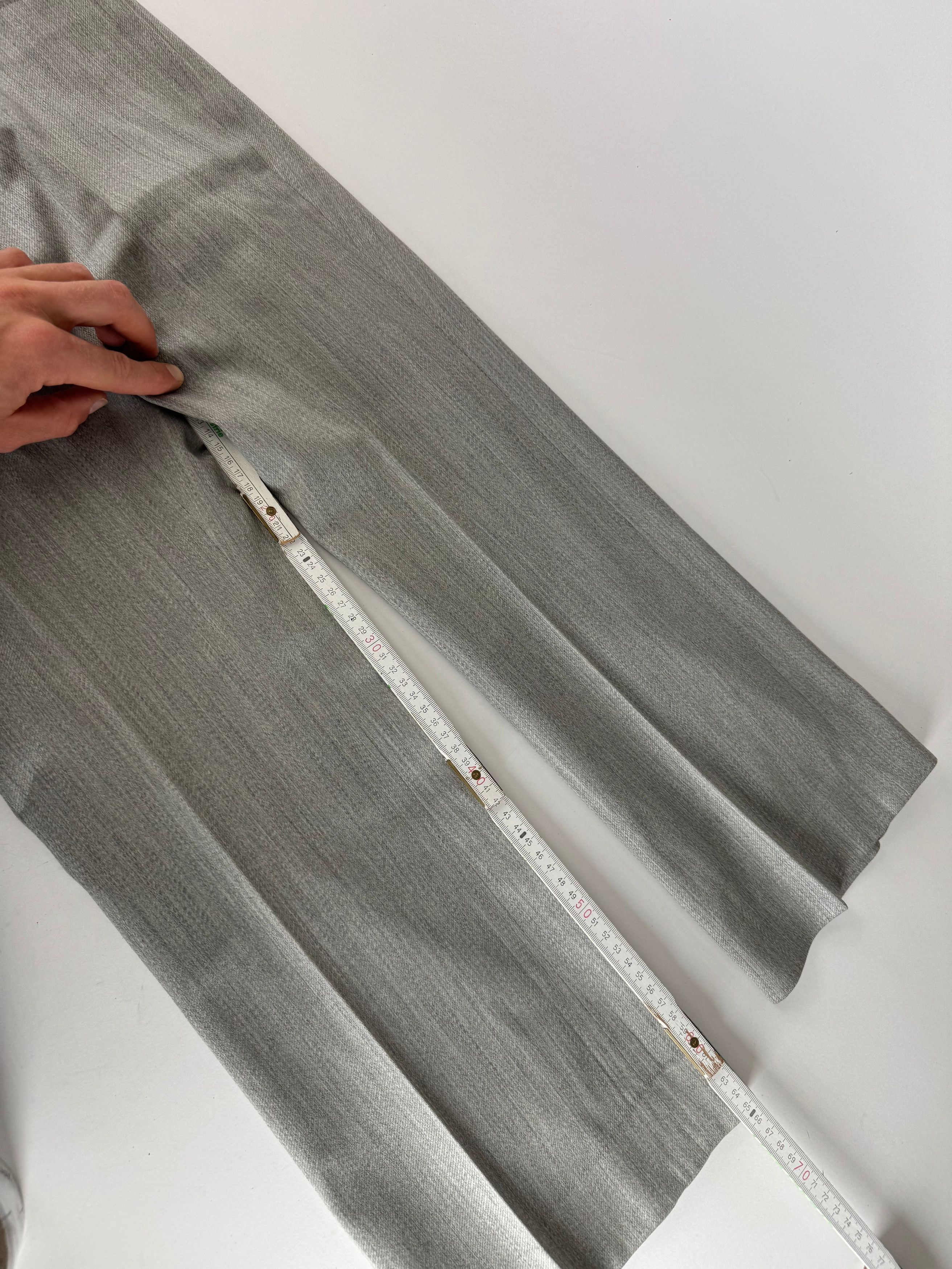 Other Vintage Courreges wide Silver Pants Size 30" / US 8 / IT 44 - 3 Thumbnail