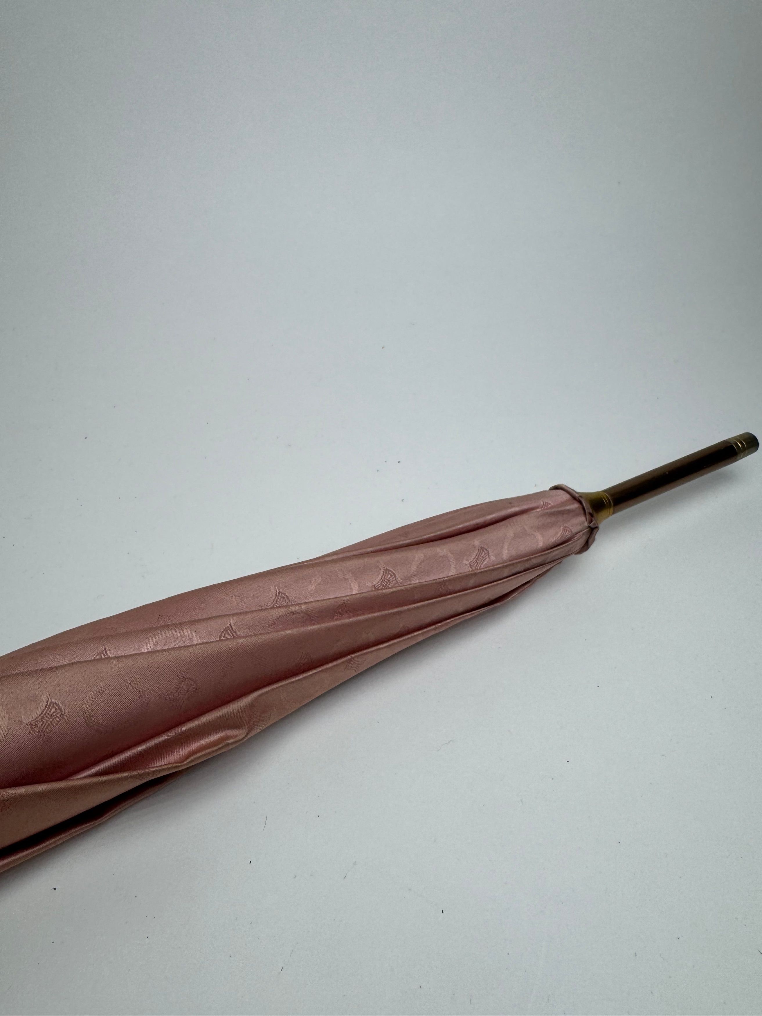 Celine Vintage Paris Monogram Umbrella Pink Size ONE SIZE - 6 Thumbnail