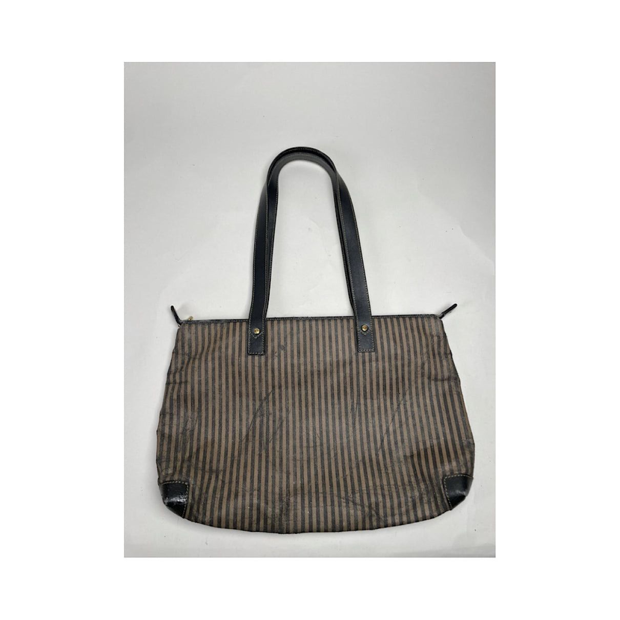 Fendi Baguette Black Leather Handbag Size ONE SIZE - 4 Thumbnail