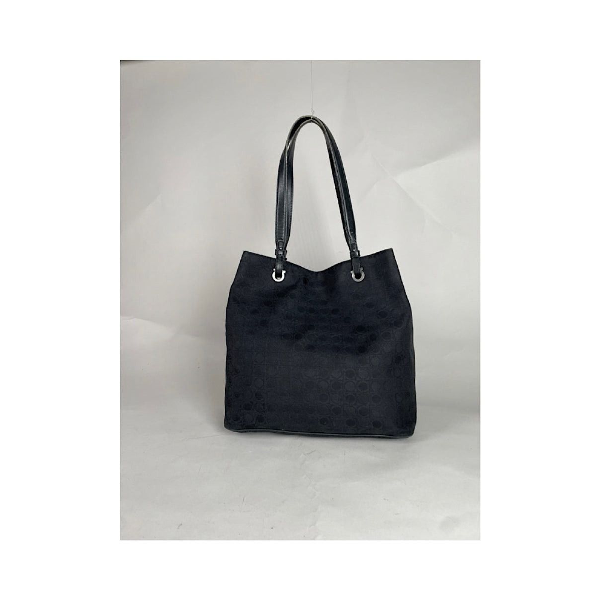 Salvatore Ferragamo Black Polyester Handbag Size ONE SIZE - 5 Thumbnail