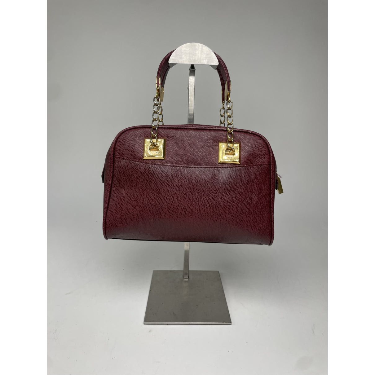 Givenchy Kenny Purple Leather Handbag Size ONE SIZE - 4 Thumbnail