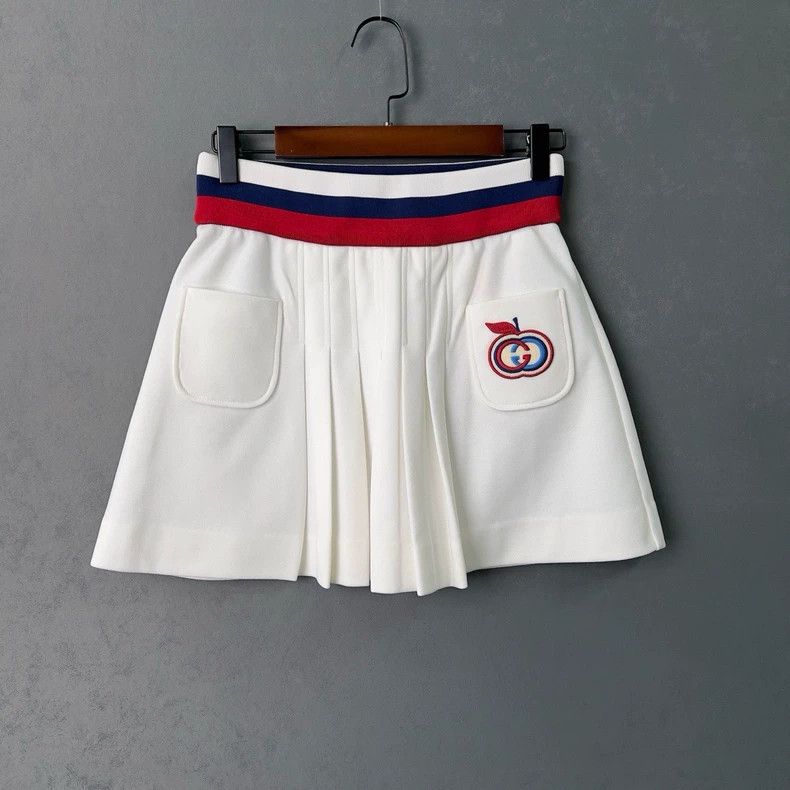 Gucci Gucci Classic White Double G Skirt - dmc Size US 30 / EU 46 - 2 Thumbnail