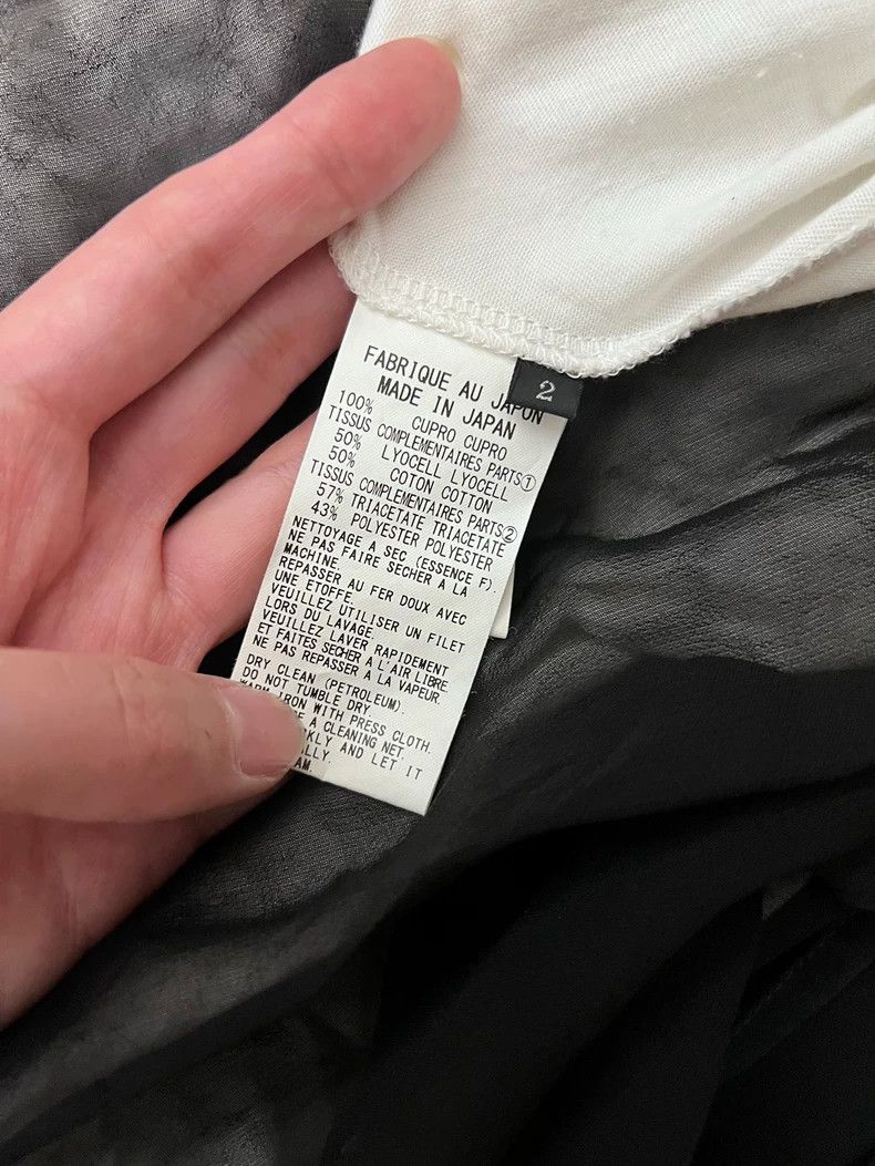 Yohji Yamamoto Yohji Yamamoto Runway Silk Asymmetrical Skirt-Pants - dmc Size US 30 / EU 46 - 6 Thumbnail