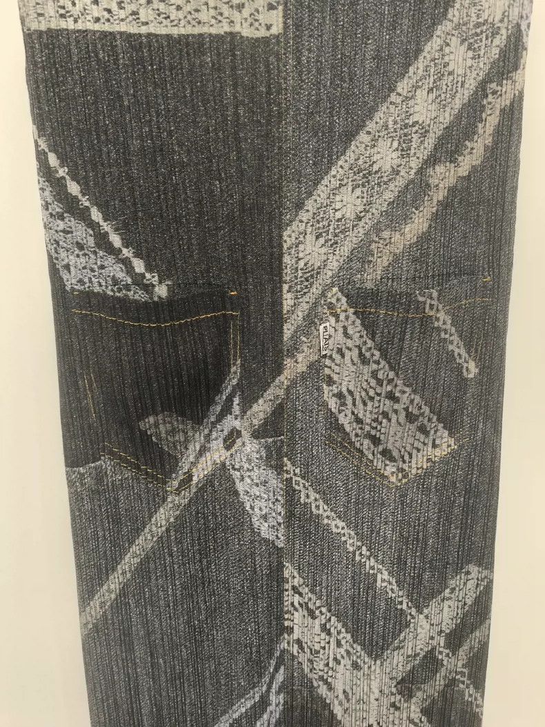 Issey Miyake Issey Miyake Denim Lace Sleeveless Dress - dmc Size US 30 / EU 46 - 3 Thumbnail
