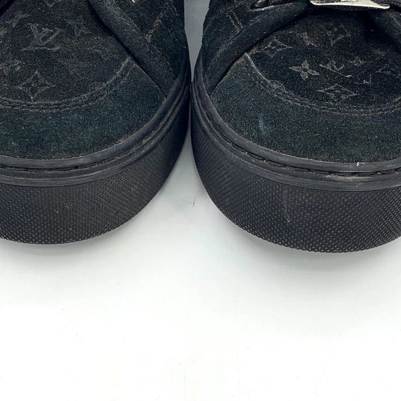 Louis Vuitton Louis Vuitton Black Logo Fur Lined Short Boots - dmc Size US 10 / EU 43 - 9 Thumbnail