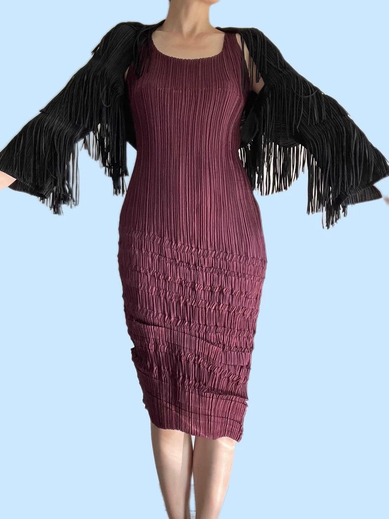 Issey Miyake Issey Miyake Pleats Please Fringe Jacket - dmc Size US M / EU 48-50 / 2 - 2 Thumbnail