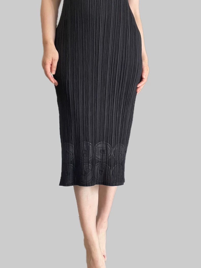 Issey Miyake Issey Miyake PP Pleated Sleeveless Dress- dmc Size US 30 / EU 46 - 2 Thumbnail