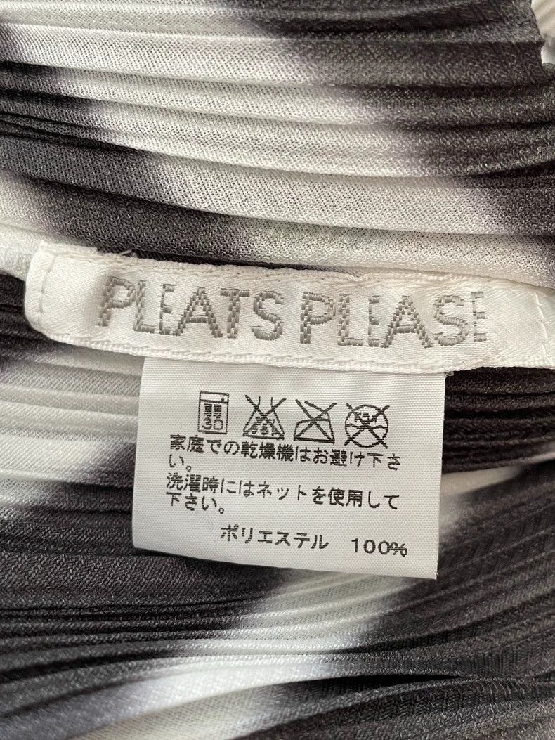 Issey Miyake Issey Miyake PP Pleated Striped Dress- dmc Size US 30 / EU 46 - 5 Thumbnail