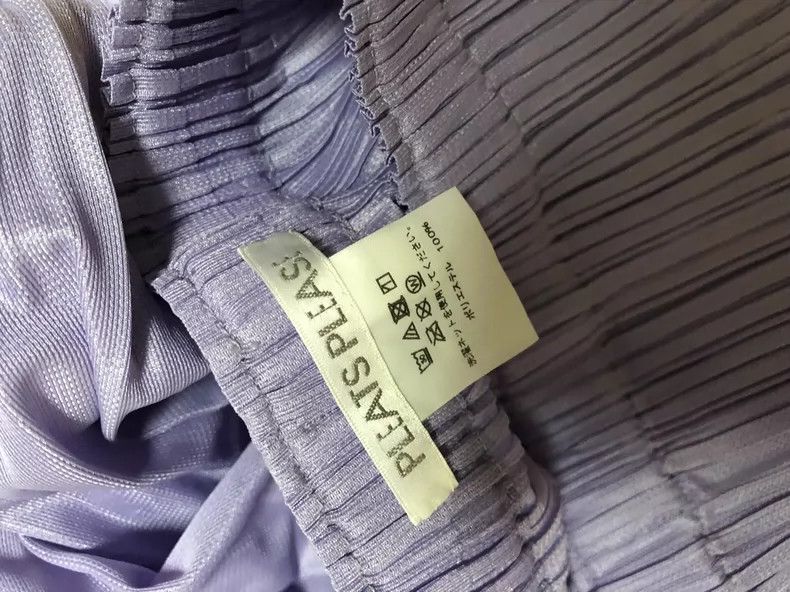 Issey Miyake Issey Miyake Purple Pleated Casual Pants - dmc Size US 30 / EU 46 - 3 Thumbnail