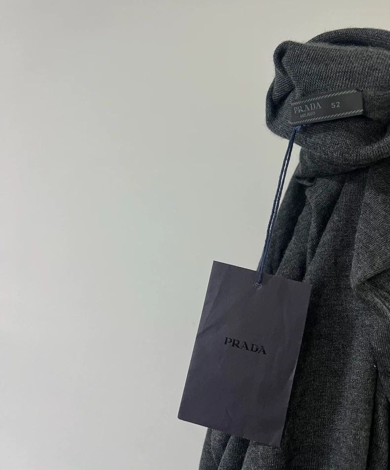 Prada Prada Men's Turtleneck Cashmere Sweater - dmc Size US M / EU 48-50 / 2 - 5 Thumbnail