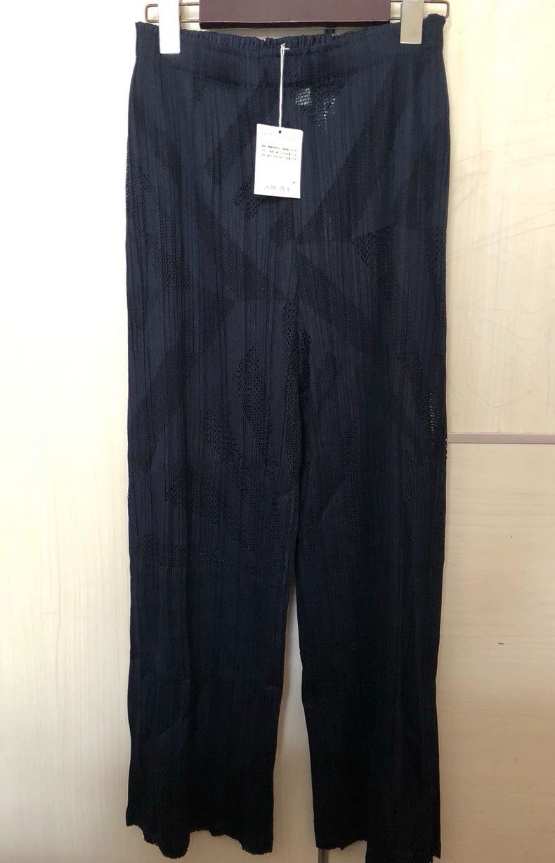 Issey Miyake Issey Miyake Pleats Please Navy Pants - dmc Size US 30 / EU 46 - 4 Thumbnail