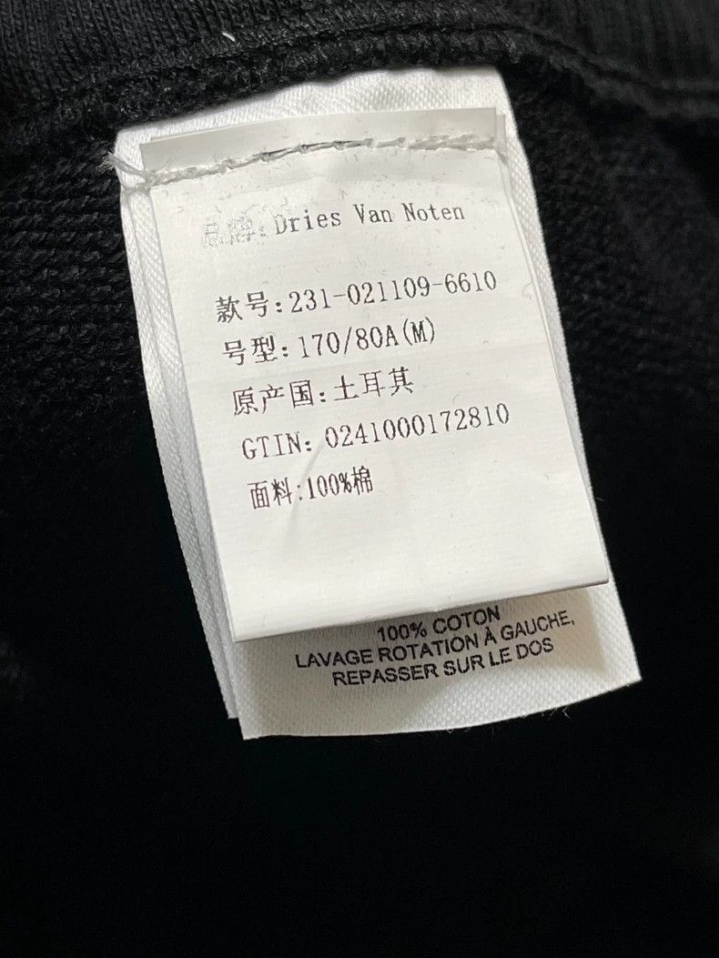 Dries Van Noten Dries Van Noten Black Sweatpants - dmc Size US 32 / EU 48 - 6 Thumbnail