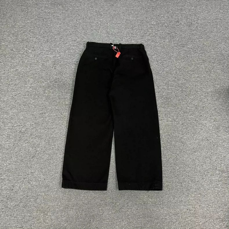 Thom Browne Thom Browne Distressed Wide-Leg Pants - dmc Size US 30 / EU 46 - 2 Thumbnail