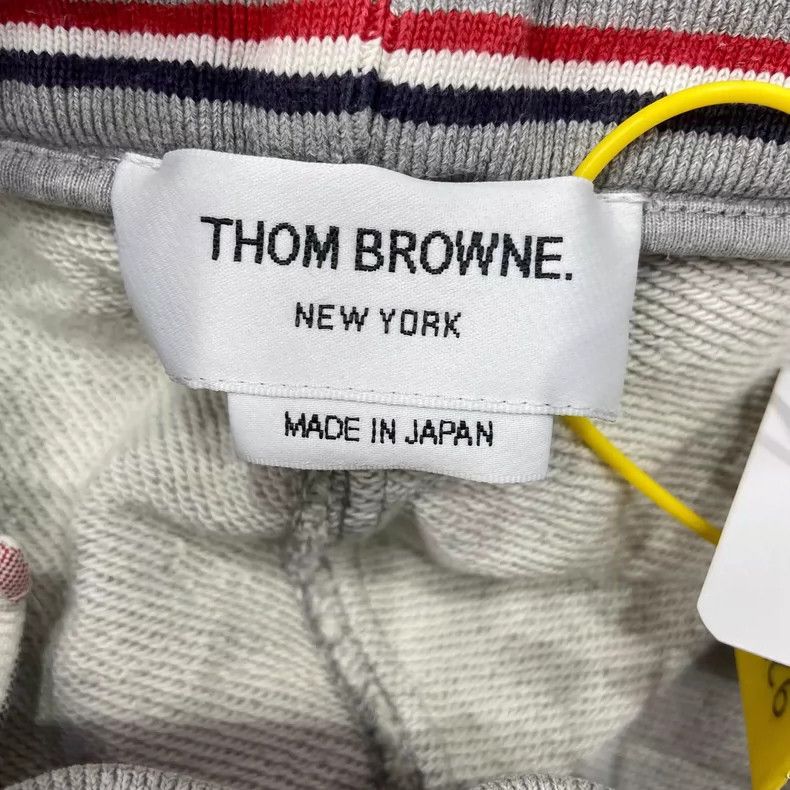 Thom Browne Thom Browne TB Gray Sweat Shorts 5 - dmc Size US 34 / EU 50 - 4 Thumbnail
