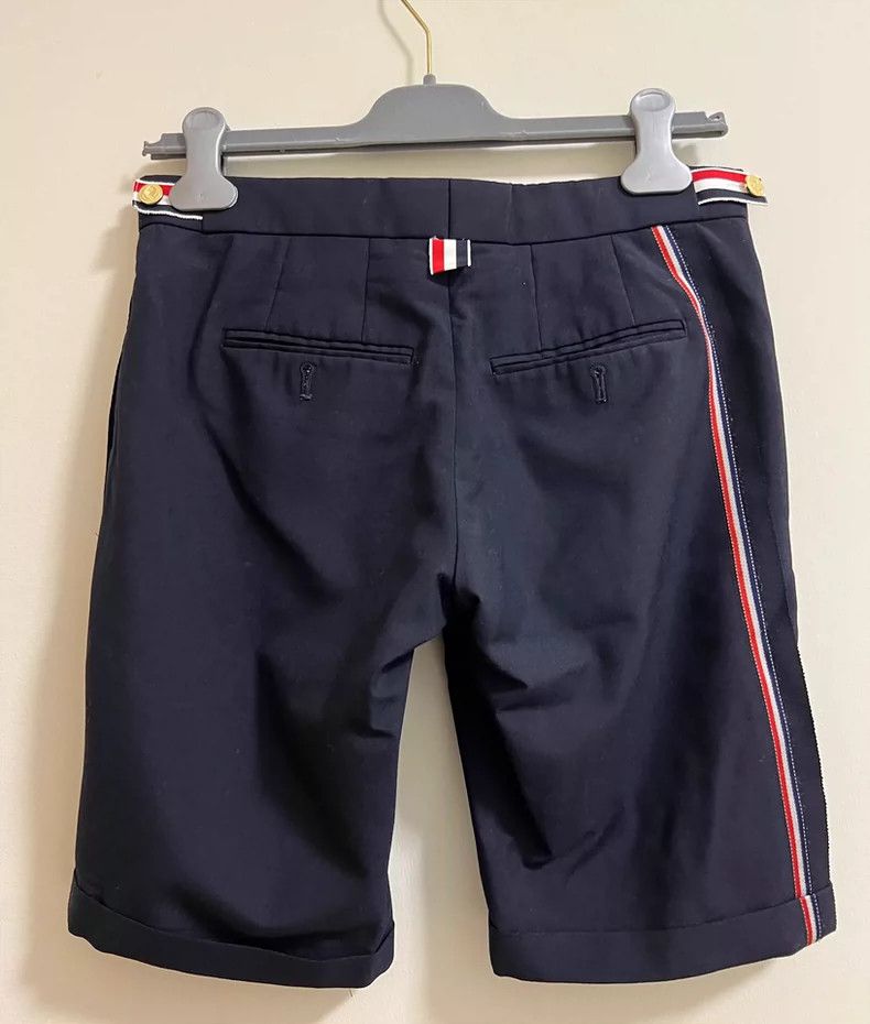 Thom Browne Thom Browne Navy Casual Shorts - dmc Size US 30 / EU 46 - 2 Thumbnail