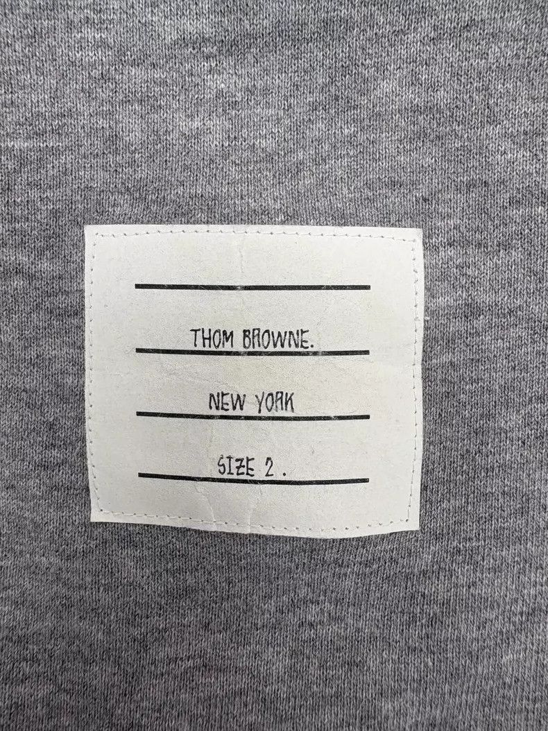 Thom Browne Thom Browne Gray Striped Sweatpants - dmc Size US 30 / EU 46 - 3 Thumbnail
