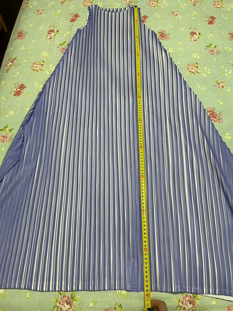 Issey Miyake Issey Miyake Pleated Gradient Dress - dmc Size US 30 / EU 46 - 3 Thumbnail