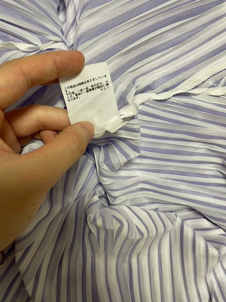 Issey Miyake Issey Miyake Pleated Gradient Dress - dmc Size US 30 / EU 46 - 5 Thumbnail